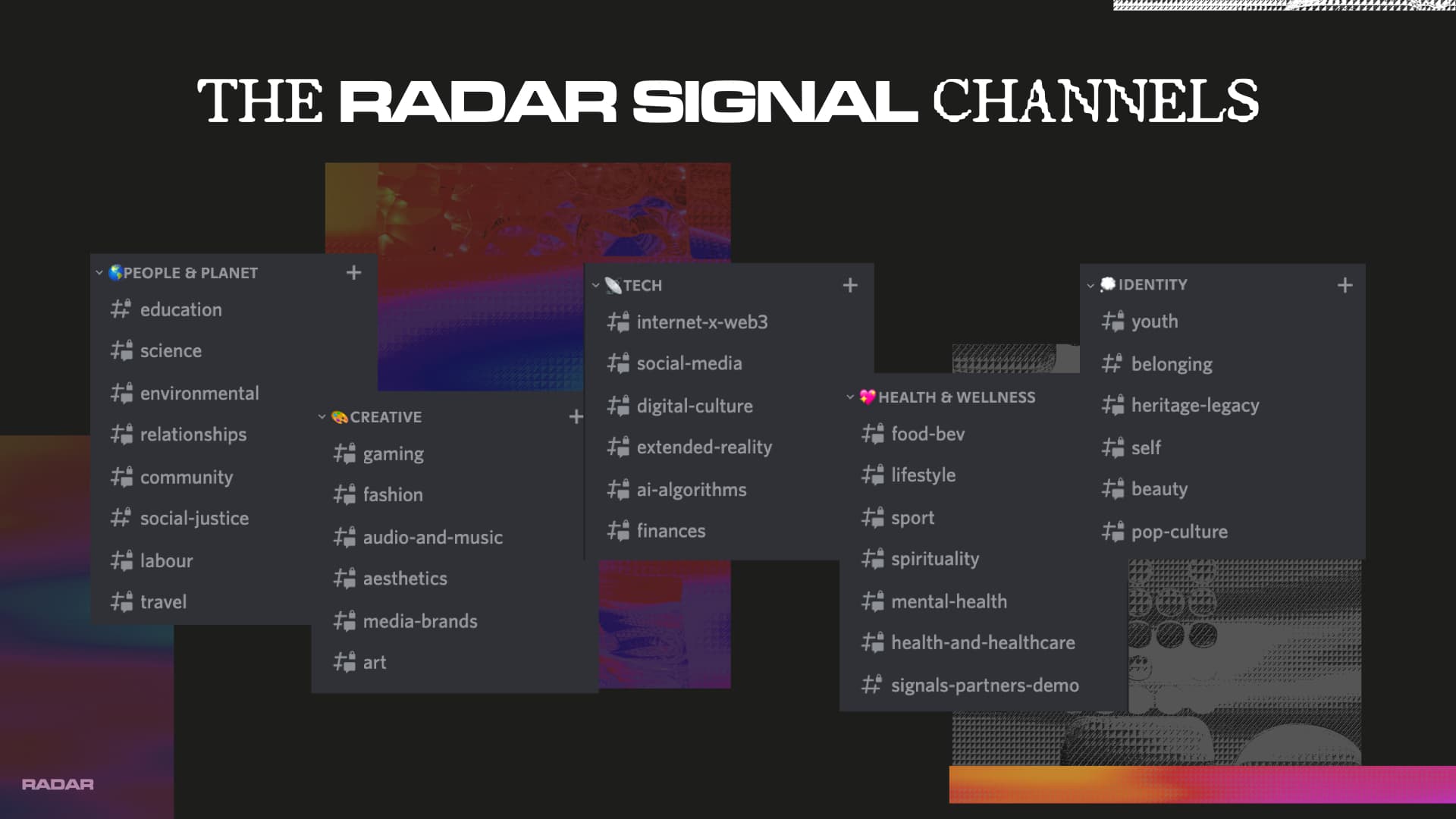 Our channels